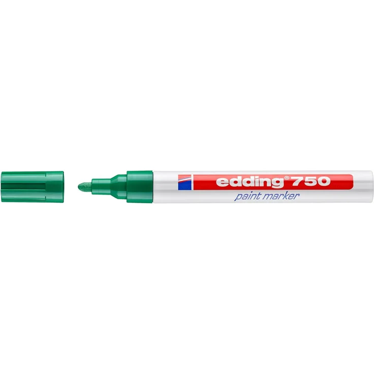 Edding Lackmarker 750 grün Strich-B.2-4mm Rundspitze EDDING VE: 10 – Bild 1