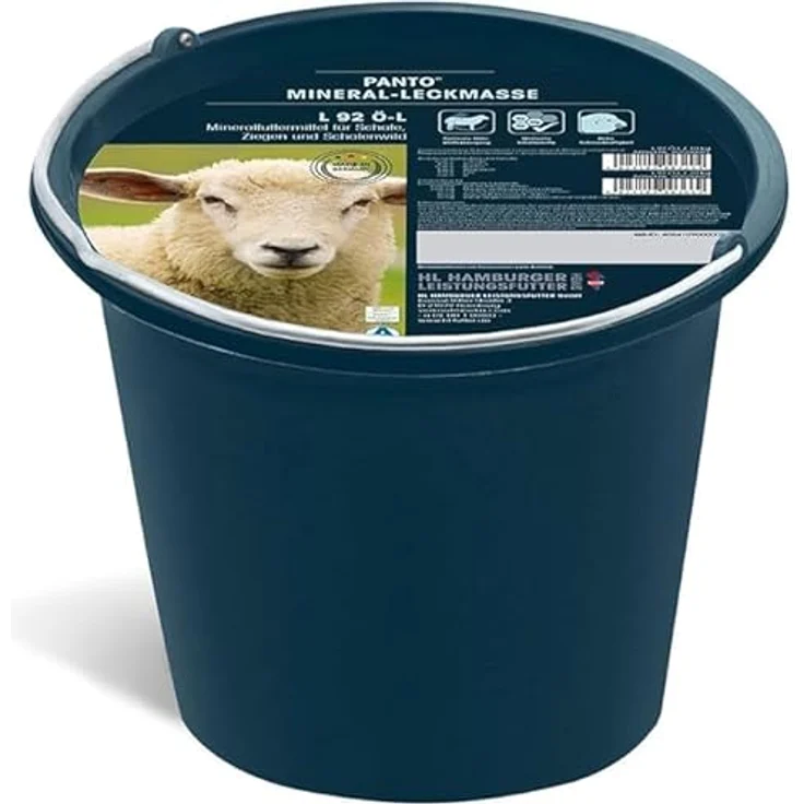 PANTO® Mineralleckeimer L92 für Schafe, Ziegen und Schalenwild 20kg – Bild 3