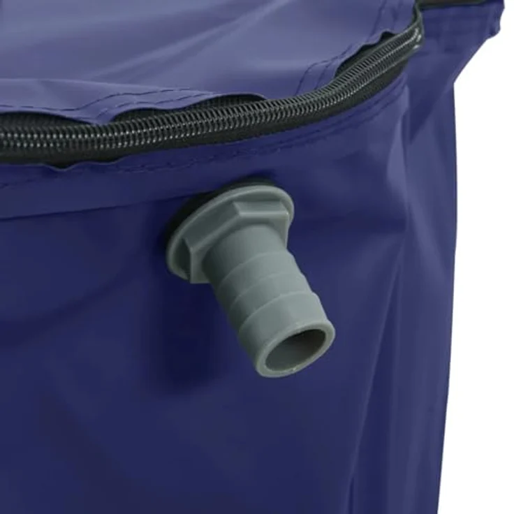 vidaXL Bewässerungssystem Wassertank faltbar, 250 L PVC mit Wasserhahn, blau, ideal für Gartenbewässerung und Outdoor-Aktivitäten – Bild 6