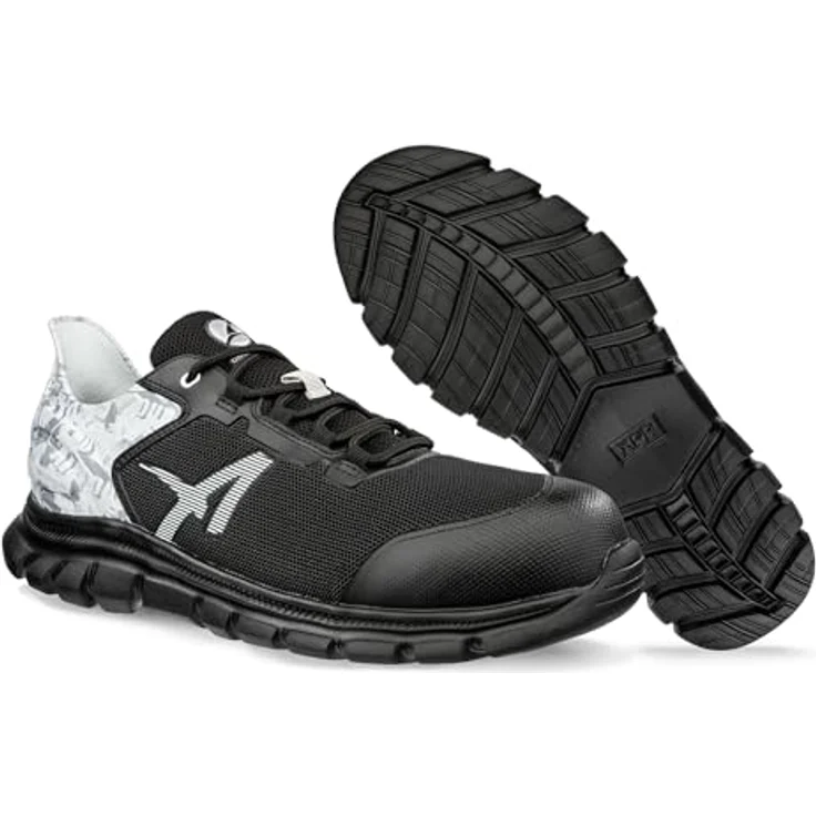 Albatros OCTANE GREY LOW Sicherheitsschuh, Größe 45, schwarz-grau – Bild 7