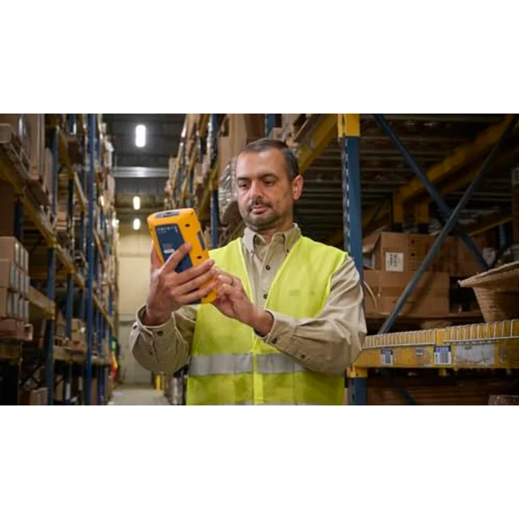 Fluke LinkIQ Advanced Kit, Multimeter für Kabel- und Netzwerkanalysen, Wi-Fi 6E, 10GBASE-T, EtherNet/IP, PROFINET, EtherCAT – Bild 7