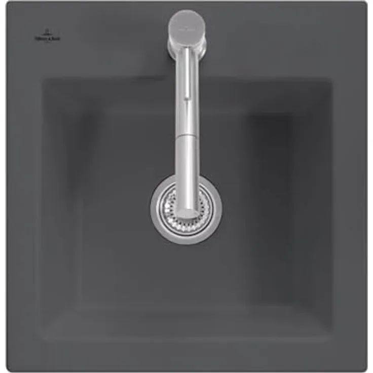 Villeroy & Boch Subway 50 S Graphit - 3315 01 i4 Keramikspüle Handbetätigung