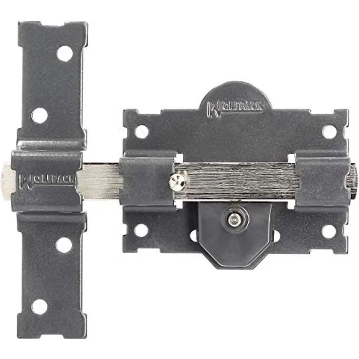 DeWalt Holzverbinder 03102100, robuster Stahlverband mit 260 x 100 x 80 mm, flexibel für Links- und Rechtsanschläge – Bild 1