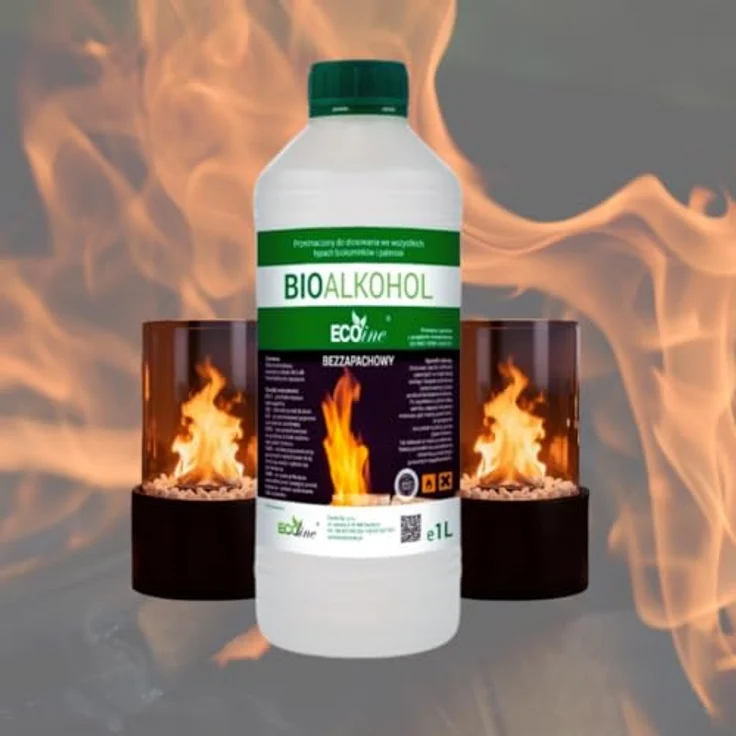 Bioetanol AEG BP-BZ-12L, 12 Liter Bioethanol ohne Geruch, geruchsneutraler Biobrennstoff für Bioethanol-Kamine, rauchfrei & umweltfreundlich, 12 x 1L Flasche – Bild 5