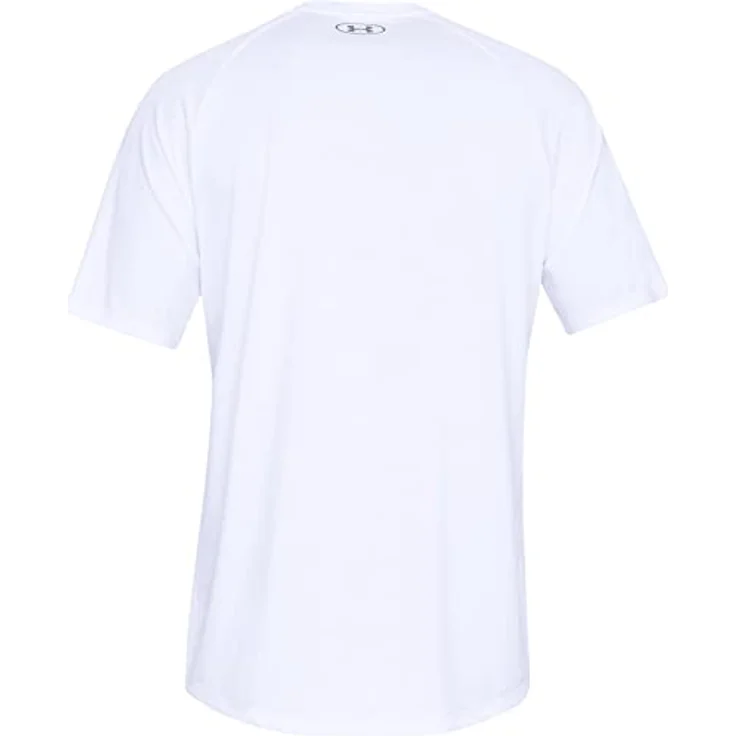 Under Armour® Poloshirt UA Tech 2.0 SS, weiss mit Logoprint – Bild 9