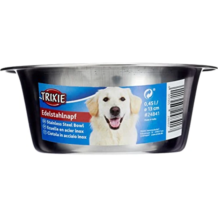 Trixie Edelstahlnapf 0,45 l/ø 12 cm – Bild 3