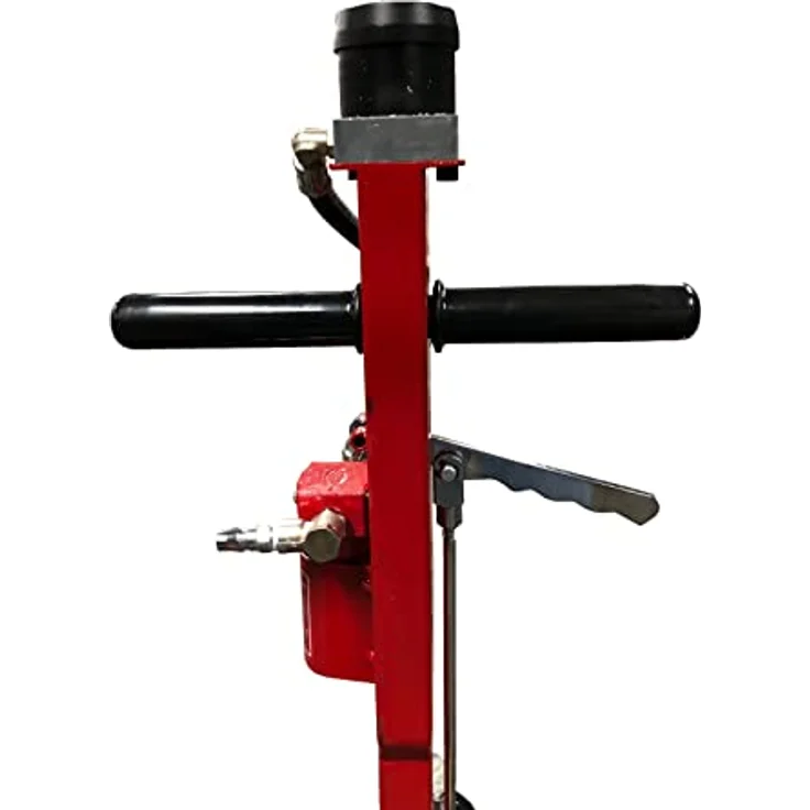 SRM Design Wagenheber LKW KFZ Druckluft Pneumatisch hydraulisch 40t Rangierwagenheber Werkstatt, max. 40 Tonnen, blau – Bild 4