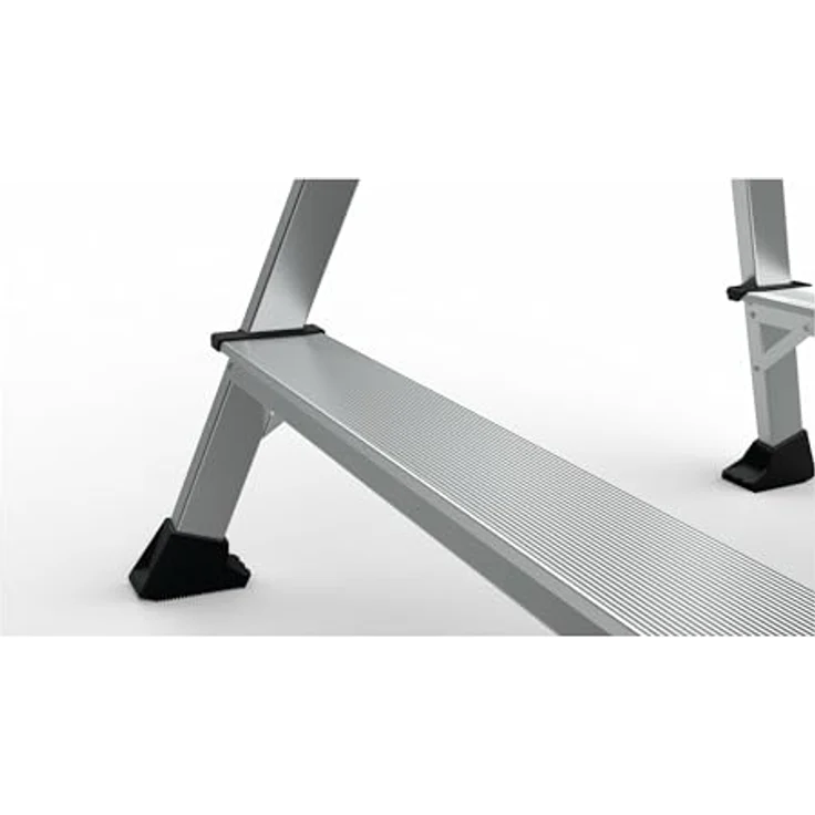 Zarges XLstep P breit, Arbeitspodest mit Arbeitshöhe 2,74 m und extragroßer Plattform – Bild 4