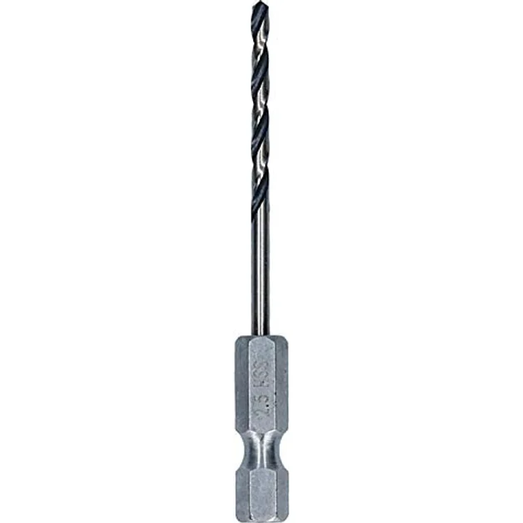 Bosch Professional HSS-Spiralbohrer PointTeQ Hex, Bohrer- und Bitset mit 30 mm Arbeitslänge, selbstzentrierender Spitze und Schwarzoxid-Beschichtung – Bild 2