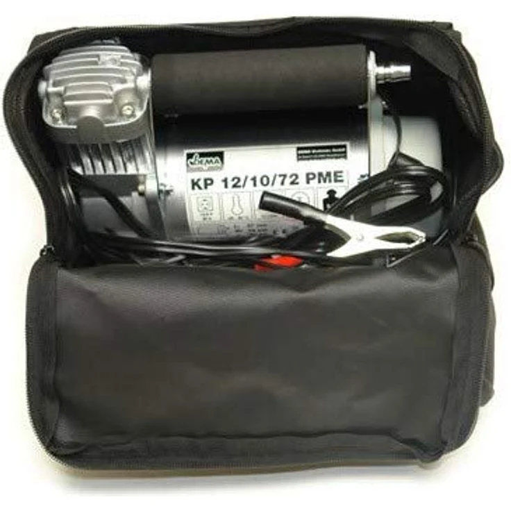 dema Profi Hochleistungs Kompressor 12V Offroad KFZ PKW LKW Druckluft mit Zubehör – Bild 3