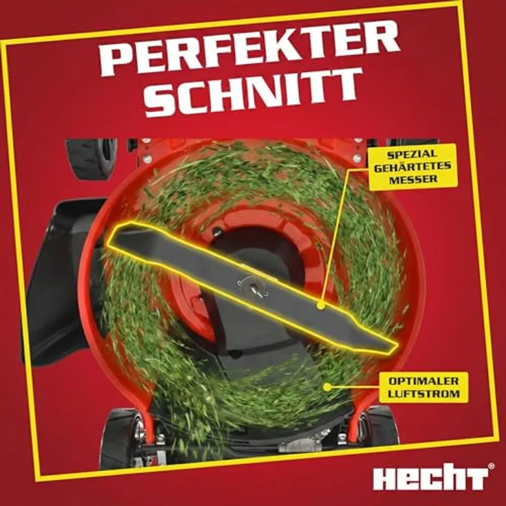 Hecht 554 SX Benzin Rasenmäher – Bild 7