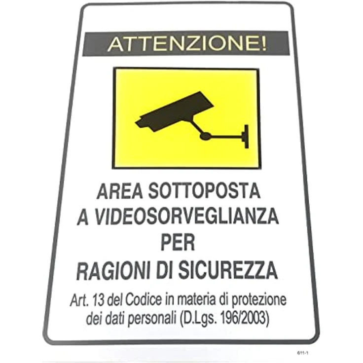 Schild 'Videoüberwachung' – Bild 4