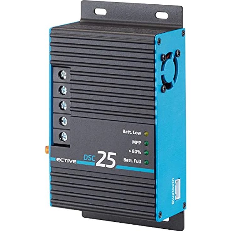 ECTIVE MPPT- Laderegler Dual DSC 25- 50V, 25A, 350 Wp, Bluetooth, Temperatursensor, PV Überlastungs- Überspannungsschutz-Solarregler, Ladegerät Controller, Solarkonverter, Solar Panel Regulator – Bild 2