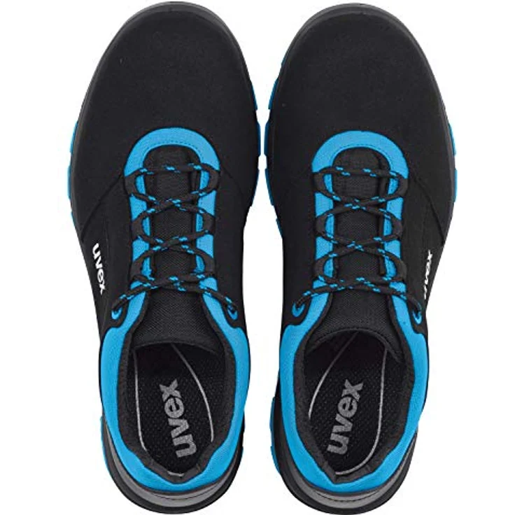 Uvex 2 Xenova Arbeitssandalen - Sicherheitssandalen S1P SRC ESD - Blau-Schwarz, Größe:42 – Bild 3