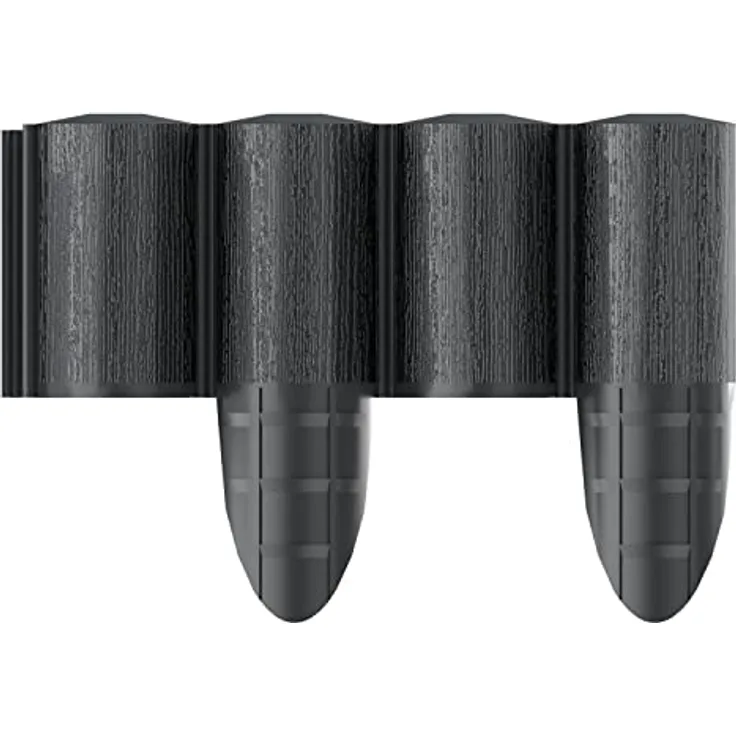 Cellfast ECO Rasenkante Palisade Gartenpalisade Raseneinfassung Beetumrandung Innovativ & Dekorativ UV-Strahlenbeständig Anthrazit (2,4m)
