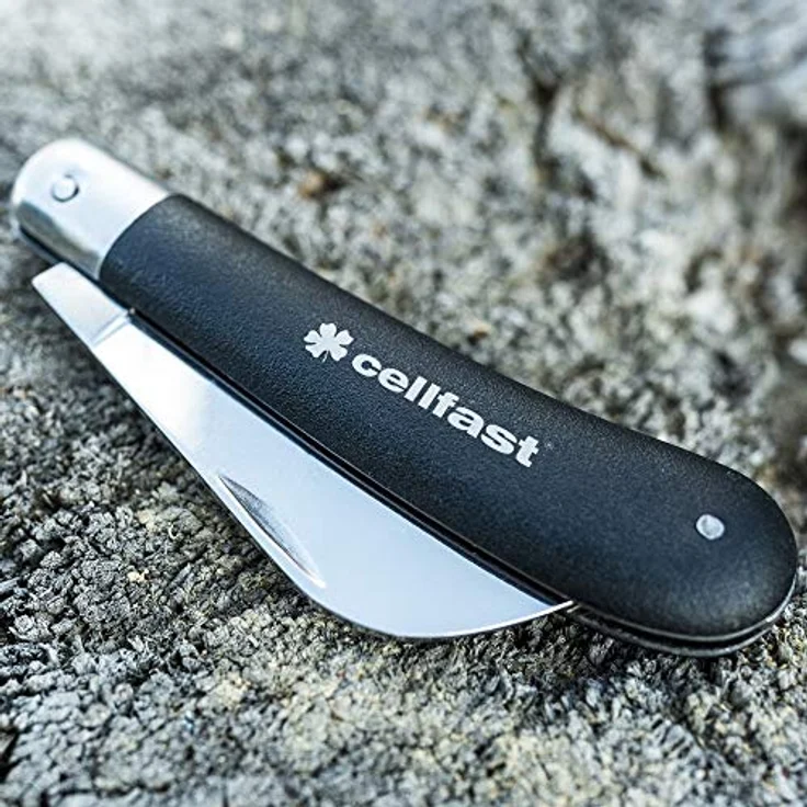 Cellfast Gartenhacke Gartenhippe, 3CR13 Edelstahl, Klappmesser mit ergonomischem Griff für präzise Schnitte – Bild 5