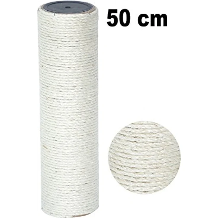 nanook Kratzbaum Ersatzstamm Sisalstamm - Durchmesser 11 cm Ø, Gewinde M8, Länge 50 cm – Bild 2