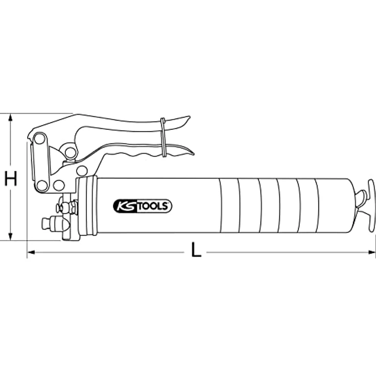 KS TOOLS Handschmier-Fettpresse für 400g-Kartuschen??? – Bild 6