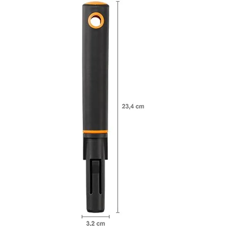 Original Fiskars QuikFit Handgriff für QuikFit Handgeräte, Länge: 24 cm, Schwarz-Orange, 1000663 – Bild 2