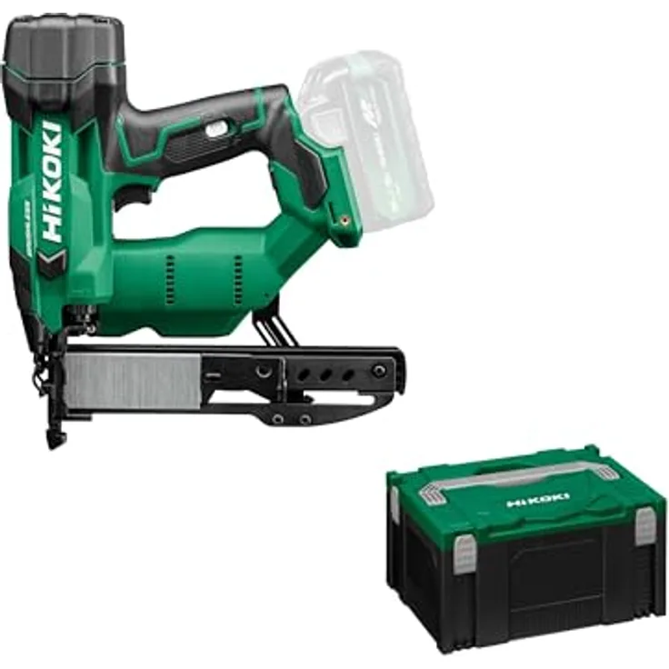 HiKOKI N1804DA N1804DAW6Z, 18V Akku-Nagler mit bürstenlosem Motor, werkzeugloser Tiefeneinstellung und Luftfeder-Antriebssystem, 2,0 kg