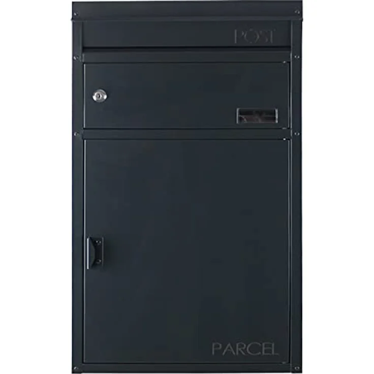 Paketbriefkasten Parcelbox Safepost PB45 Anthrazitgrau – Bild 1