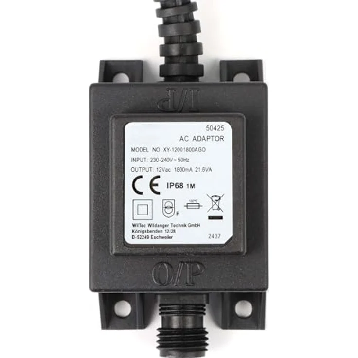 JBA48V-12-1800U Netzteil 2 polig IP44 12 Volt 1800 mA 21.6 VA AC-AC - Jebao – Bild 10