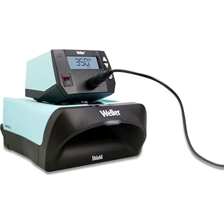 Weller WE1010 Lötstation mit mobiler Lötrauchabsaugung ZeroSmog Shield, präzise Temperaturkontrolle und ergonomischem Design – Bild 1