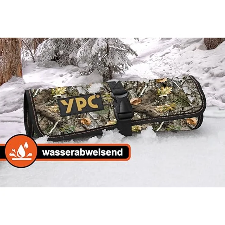 YPC VarioRoll L, Werkzeugtasche rollbar mit 10 Steckfächern und 4 Halteschlaufen, 45x32cm, wasserfestes Oxford 600D Polyester – Bild 3