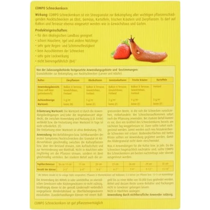 COMPO® Schneckenkorn, 1,1 kg – Bild 11