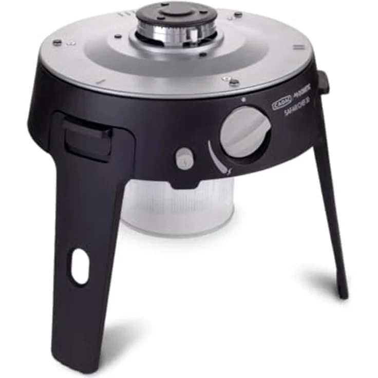 Cadac Safari Chef 30 HP Combo, kompakter Gasgrill für Camping mit 1,8 kW Heizleistung, inkl. Trage-/Aufbewahrungstasche und GreenGrill-Keramikbeschichtung – Bild 6