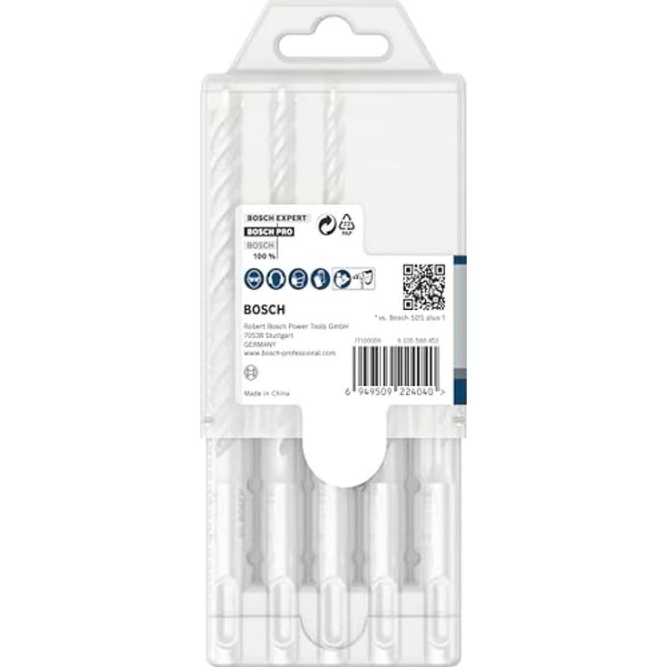 Bosch 2608833910 SDS Plus-5 X: Set 5 uds, 6, 8, 10 (5), Gr – Bild 5