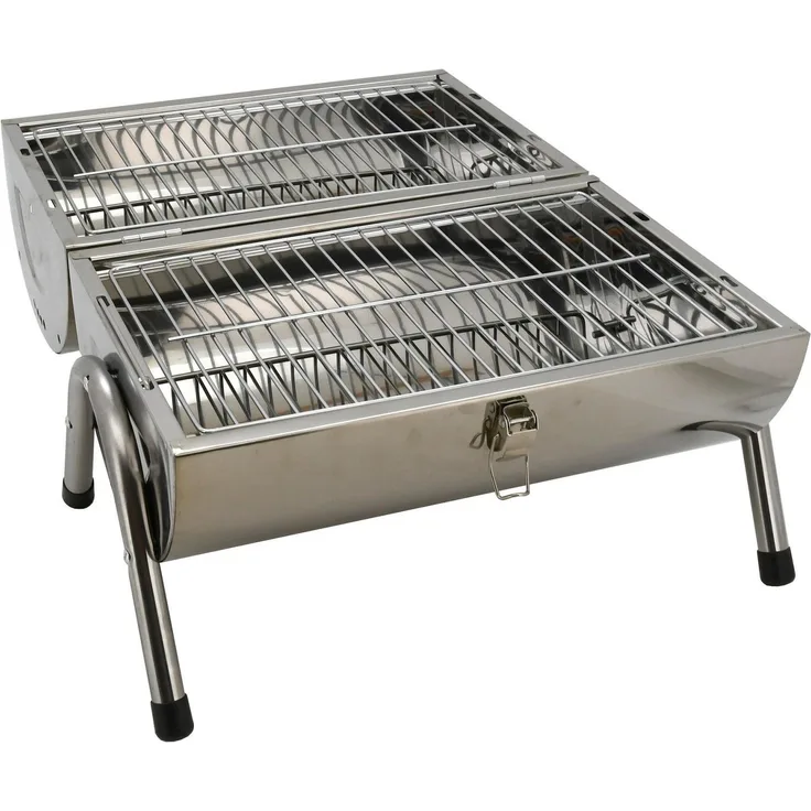 Cattara, Holzkohlegrill, Holzkohlegrill DOUBLE 2x 38cm Travel