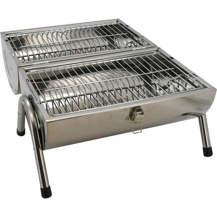 Cattara, Holzkohlegrill, Holzkohlegrill DOUBLE 2x 38cm Travel – Bild 1
