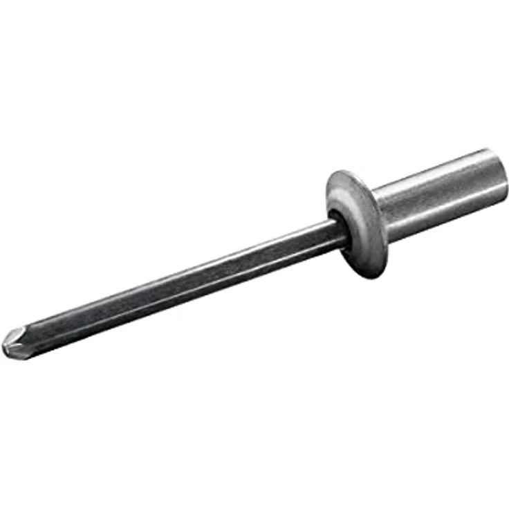 GOEBEL® Dicht-Becherblindnieten 250 Stück, Aluminium/Stahl 4,8 x 14 mm Flachkopf, ISO15973 - Profi-Industrie-Qualität für Gewerbliche und private Verwendung – Bild 1