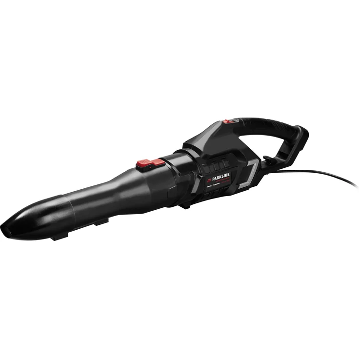 PARKSIDE PERFORMANCE® Elektro-Axial-Laubbläser »PPELB 1650 A1«, leistungsstarkes Blasgerät mit 1650 W, Luftgeschwindigkeit bis 250 km/h, ergonomischer Handgriff und 2 Düsenausführungen