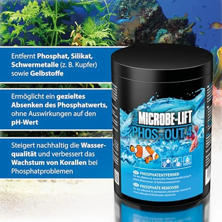 Microbe-Lift Phosphatentferner Phos-Out 4 Granulat 312 g – Bild 4