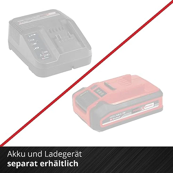 Einhell Akku-Winkelschleifer Axxio 18-125 Q Li Power X-Change PXC Lithium Ionen, bürstenloser Motor, Wiederanlauf--Überlastschutz, ohne Trennscheibe, ohne Akku und Ladegerät – Bild 5