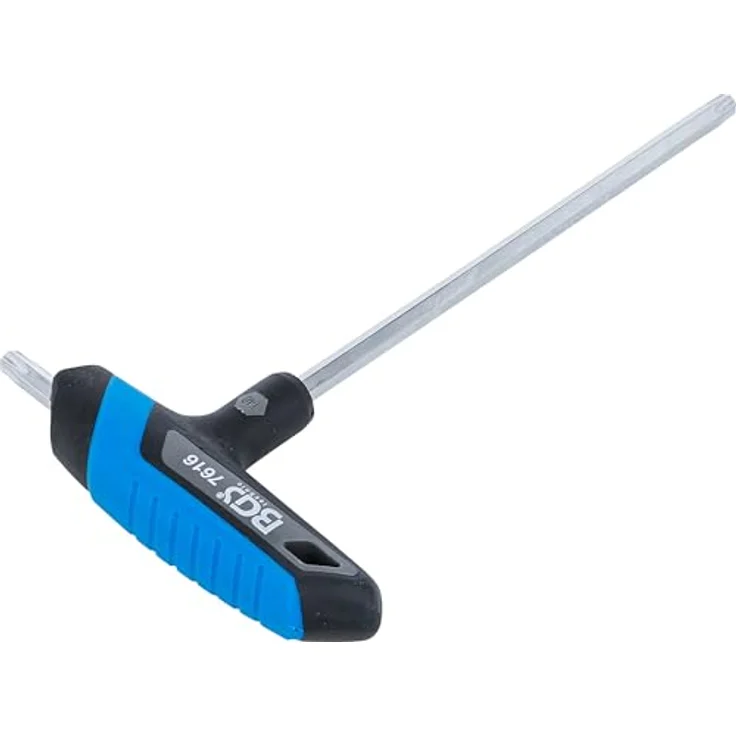 BGS 7616 Schraubendreher mit T-Griff für Torx Schrauben | T40, Chrom-Vanadium-Stahl, 160mm, matt verchromt – Bild 3
