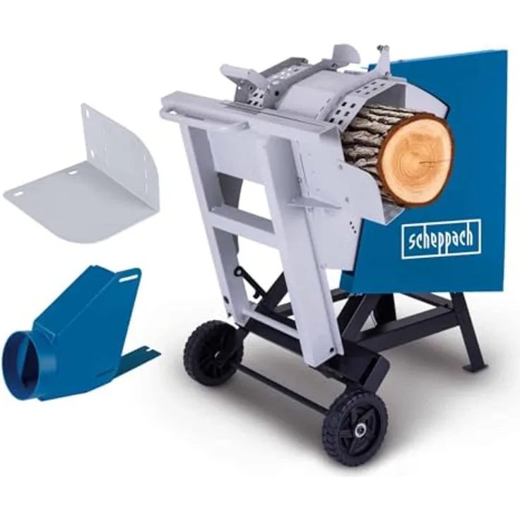 Scheppach Wippkreissäge HS550, 400V, 505mm Sägeblatt, max. Schnittlänge 1000mm, Schnitt-Ø 170mm, mit Wippenverlängerung & Absaugvorrichtung