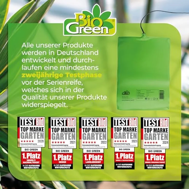 Wärmematte für Pflanzen 25x35cm, 15W - Biogreen – Bild 6