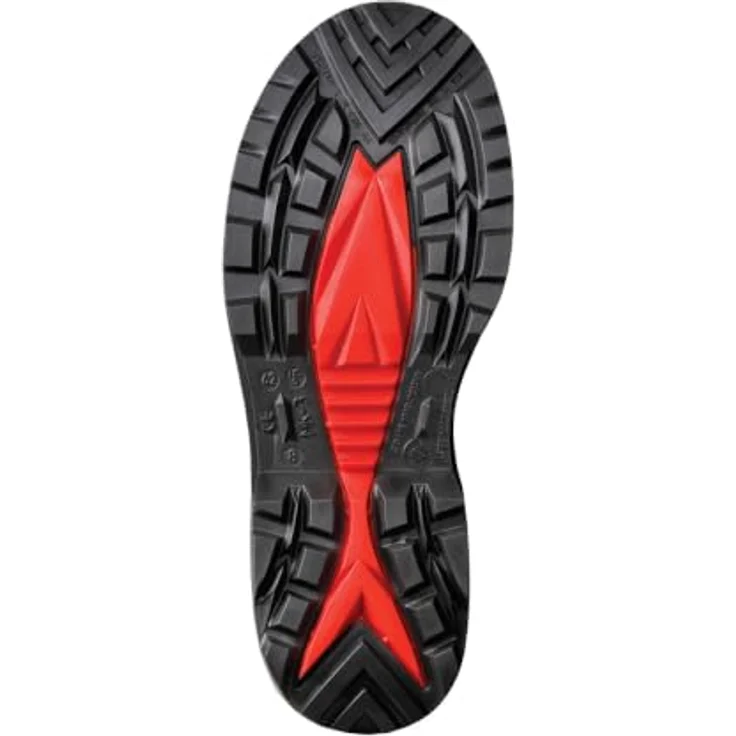 Dunlop Purofort+ C762041 Blk Welly 39, Sicherheitsschuhe S5 mit Stahl-Zehenschutzkappe und rutschfester Außensohle, schwarz – Bild 4