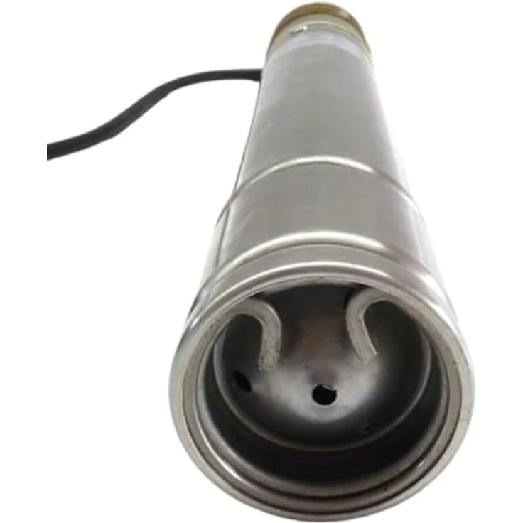 CHM GmbH® Brunnenpumpe 4 Zoll, 0,75 kW, 2800 L/h, 6,1 Bar, Edelstahlgehäuse, inkl. Motorschutz, für Zisterne – Bild 3