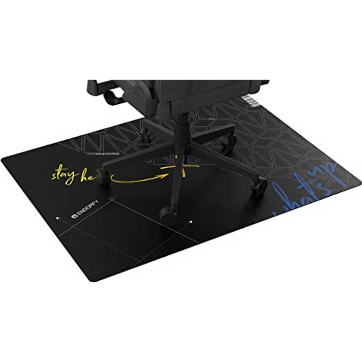 Endorfy Rug Floor Pad FP120R, Bodenschutzmatte aus wasserdichtem PVC, 90 x 120 cm, rutschfest und geräuschdämmend – Bild 3