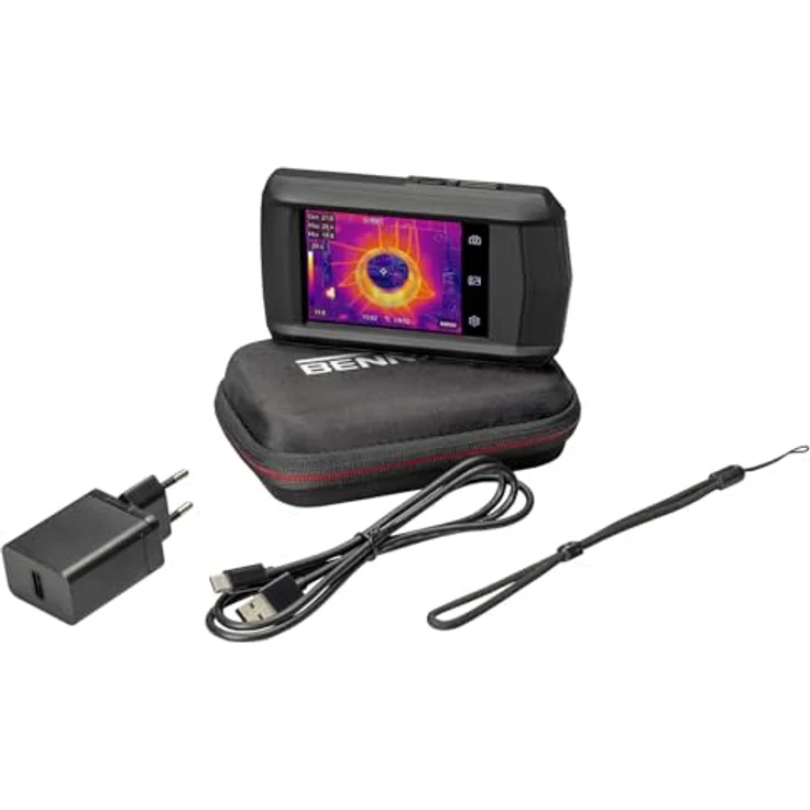 Benning TC 30, Wärmebildkamera mit 256 x 192 Pixel Auflösung, WLAN und IP54 Schutzart – Bild 4