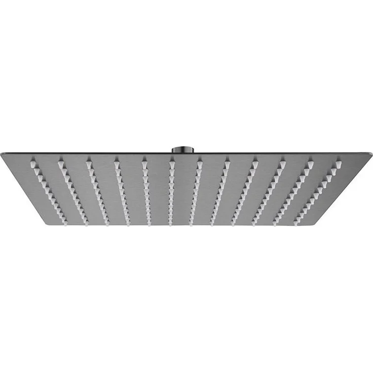Aloni Kopfbrause SH4030GG, Regendusche eckig grau gebürstet 30x30 cm – Bild 1
