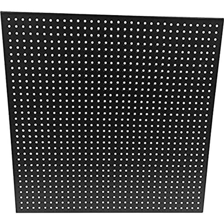 HOME IT® Werkzeugwand 17-teilig, Metall Schwarz, mit Halterungen, Haken und Aufbewahrungsboxen für optimale Werkstattorganisation – Bild 1
