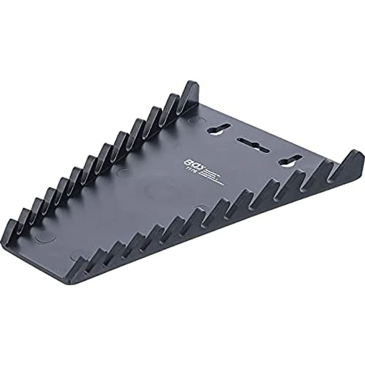 BGS technic Bohrer- und Bitset 1176, für Wandmontage geeignet, Schwarz, 230 mm x 155 mm x 23 mm, 170 g – Bild 1