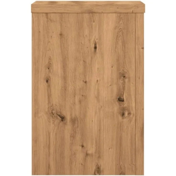 vidaXL Blumenständer 2 Stk. Artisan-Eiche, Pflanzenständer aus Holzwerkstoff, 20x20x30 cm, stabil und langlebig, geeignet für Innenräume – Bild 5