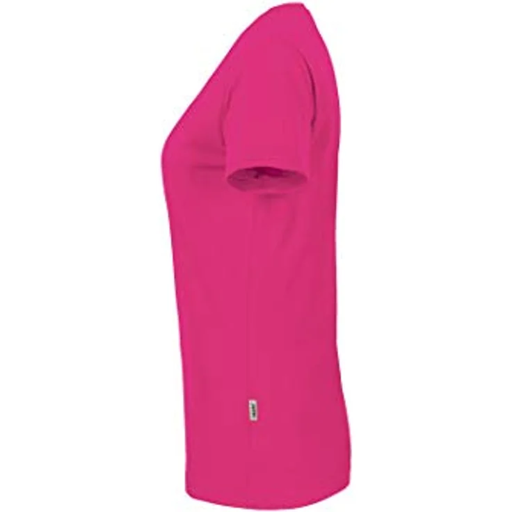 HAKRO Damen V-Shirt Mikralinar 181, magenta, XL – Bild 5