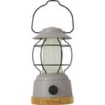 BERGER Hopuni Pro LED Campinglampe │aufladbare Outdoor Lampe dimmbar │kabellose Campinglaterne mit Akku & USB Kabel │ für Camping Zelt & Stromausfall (grau)